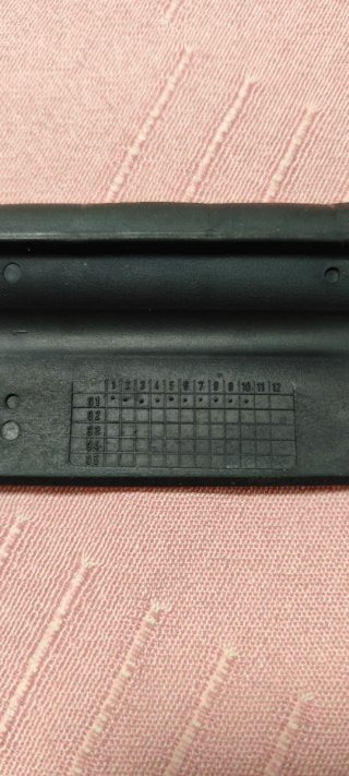 Goma salpicadero Opel Astra F 90414071