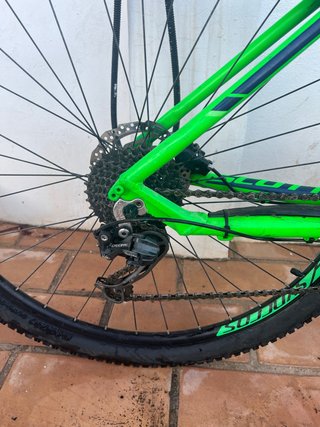 Bicicleta Scott MTB Verde