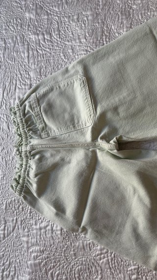 Vaquero niña verde menta