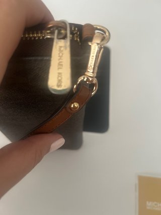 Billetero Michael Kors Marrón
