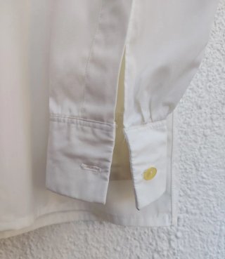 Camisa clásica blanca L/XL