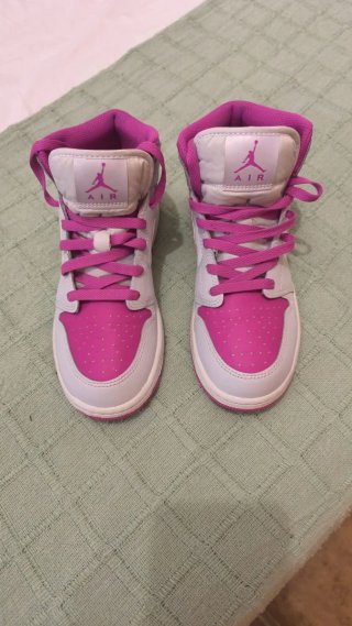 Nike Air Jordan 1 Mid Pink/White