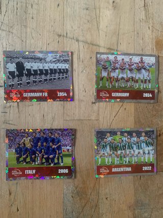 Cromos Mundiales FIFA (Alemania, Italia, Argentina