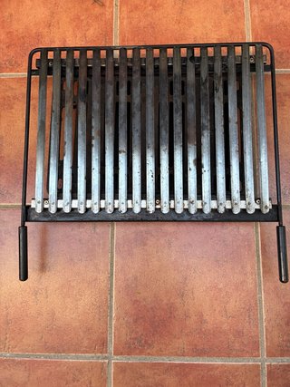 Parrilla Barbacoa Hierro con Soporte Carbón