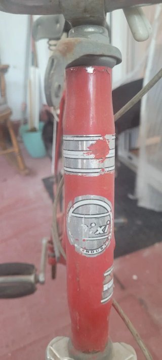 Bicicleta Dixi Antigua Roja