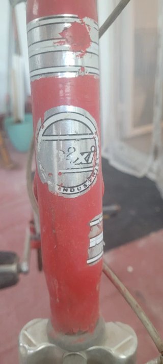 Bicicleta Dixi Antigua Roja