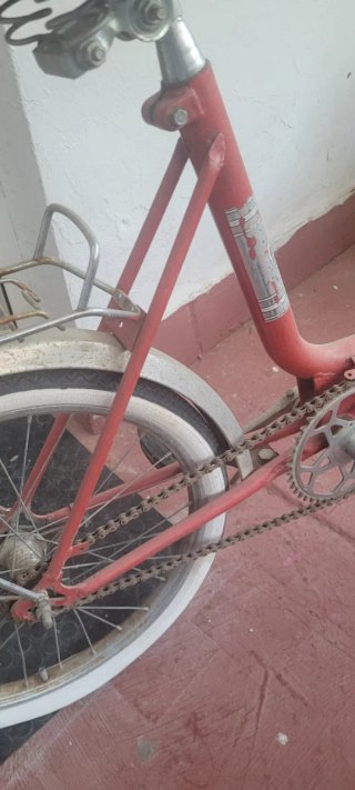 Bicicleta Dixi Antigua Roja