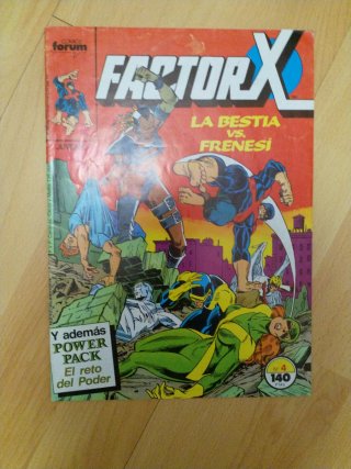 Pack comics Factor X