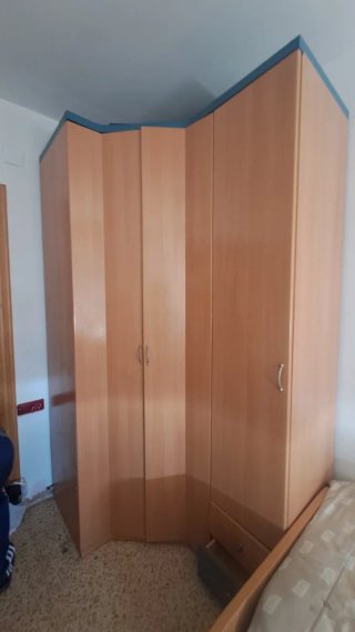 Armario, cama nido 6 cajones, y estantería