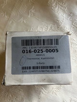 Termostato ABAKUS Fiat Panda Punto 016-025-0005