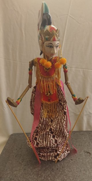 Marioneta de Varillas Java Indonesia Wayang Golek