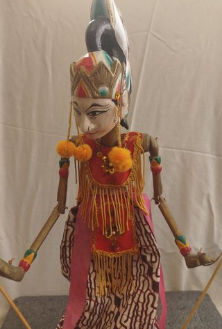 Marioneta de Varillas Java Indonesia Wayang Golek