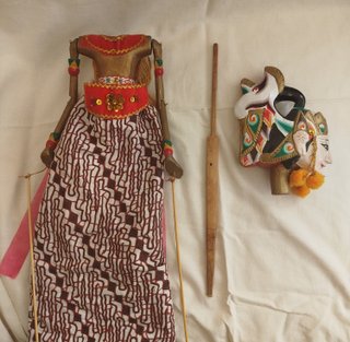 Marioneta de Varillas Java Indonesia Wayang Golek