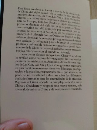 Regresar a China