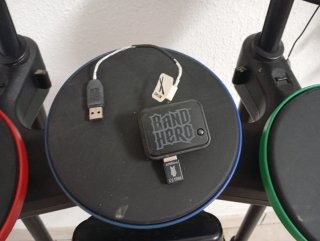 Band Hero / Guitar Hero PS3 - Mega Bundle Batteria