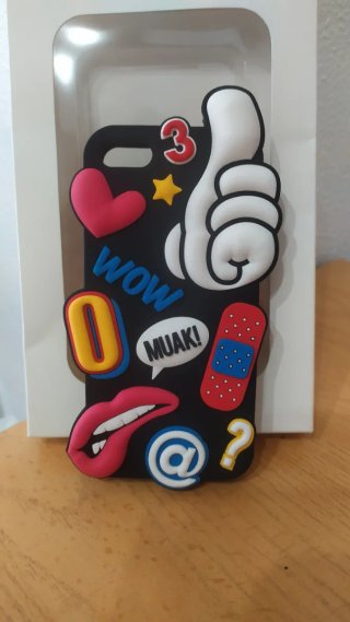 Funda Silicona 3D para iPhone 5/5s de MNG