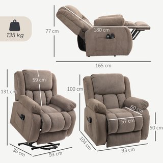 Sillón de TV con masaje y