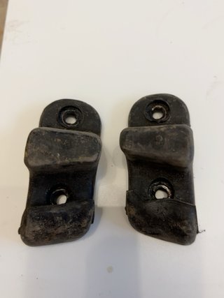 Pareja topes goma SEAT 600 D respaldo
