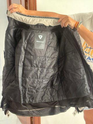Chaqueta Revit Moto Mujer Beige talla 40/42