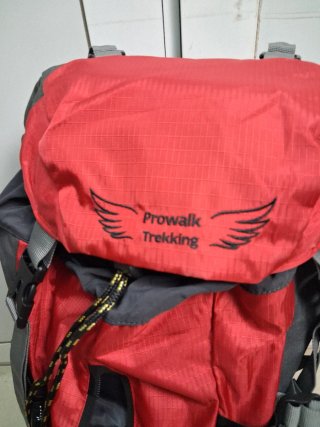 Mochila Prowalk 50L Camino Santiago Roja