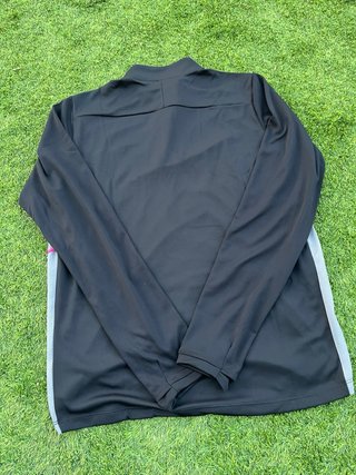 Sudadera Nike Negra y Rosa Media Cremallera