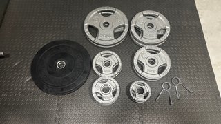 Gimnasio Completo: Rack, Barra, Discos y Más