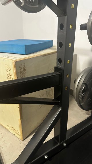 Gimnasio Completo: Rack, Barra, Discos y Más