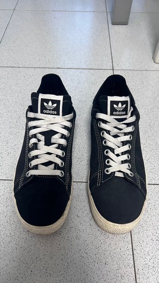 Zapatillas Adidas Stan Smith Negras Talla 39 1/3