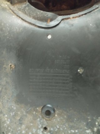 Guardabarros trasero Peugeot Trekker/Squab