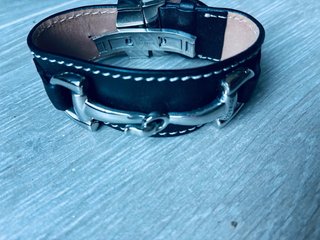 Pulsera Dimacci Negra y Plateada