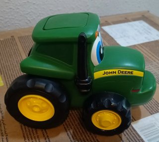 Lote Juguetes John Deere:Camión,Excavadora Tractor