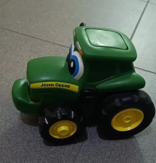 Lote Juguetes John Deere:Camión,Excavadora Tractor