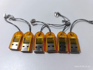 6 Lector Tarjetas DS Lite + 2 Cables USB