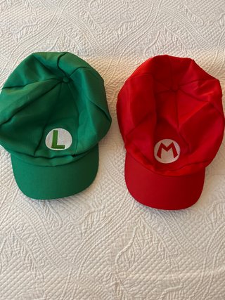 Gorra Luigi y Mario
