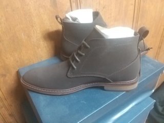 Stivali in pelle da uomo