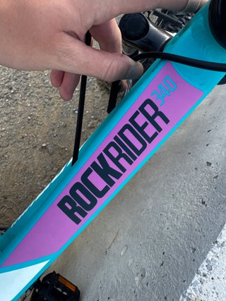 Bicicleta Rockrider MTB Azul