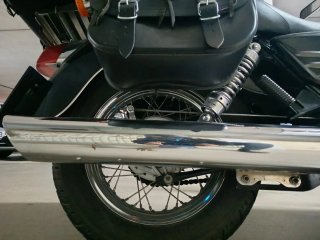 Honda Shadow 125 Negra
