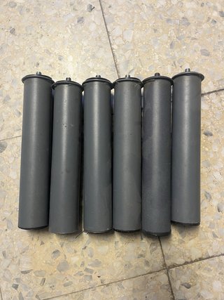 6 Patas Metálicas para Canapé/Base Cama