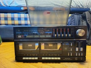 Equipo de música Sanyo Tocadiscos Cassette Radio