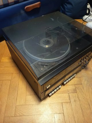Equipo de música Sanyo Tocadiscos Cassette Radio