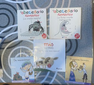 5 libros iniciación a la lectura