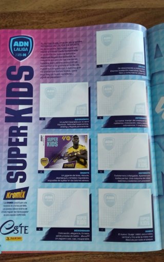 Álbum LaLiga EA Sports 2025/26 + 14 Cromos