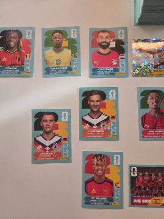 Lote 184 cromos Mundial 2026 Panini