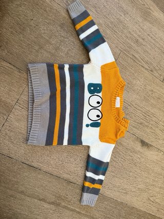 Chaleco acolchado bebé reversible