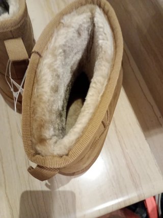 Botas camel forradas