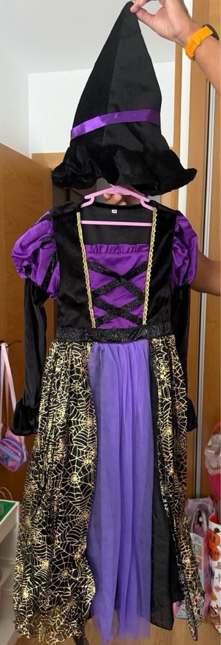 Disfraz Bruja Halloween Niña
