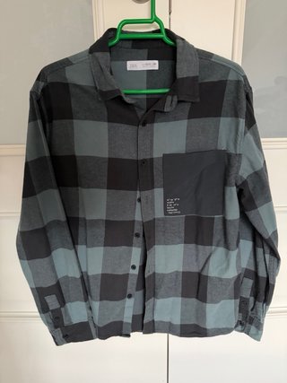 2 Camisas de cuadros de 12 años,
