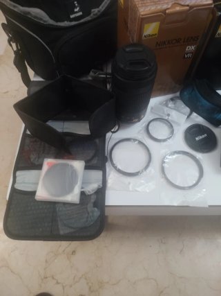 Cámara Nikon D3500 + Objetivos y accesorios
