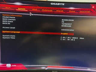 GIGABYTE B250M-DS3H NUEVA — mATX M.2 NVMe
