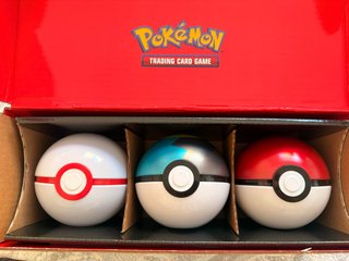 Latas Pokeball Pokémon (Set de 3 vacios)